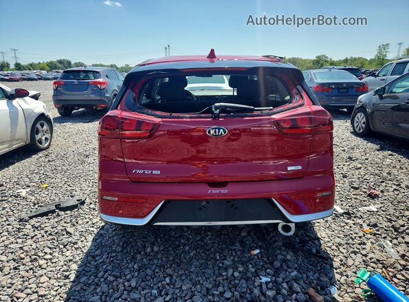 KNDCB3LCXJ5124117 2018 KIA NIRO Red Vista trasera