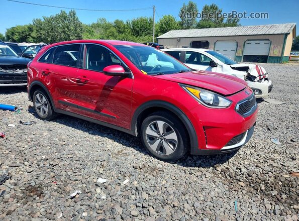 KNDCB3LCXJ5124117 2018 KIA NIRO Red Delantero derecho