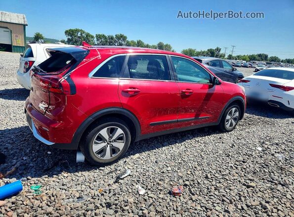 KNDCB3LCXJ5124117 2018 KIA NIRO Red Trasero derecho