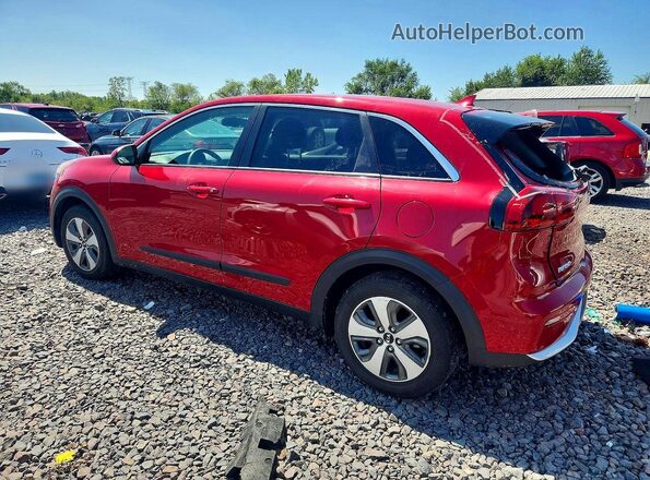 KNDCB3LCXJ5124117 2018 KIA NIRO Red Trasero izquierdo