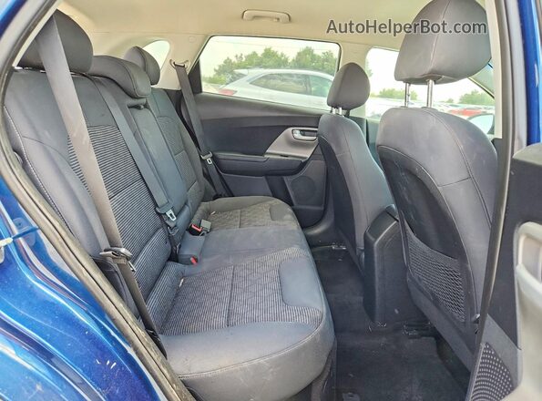 KNDCB3LCXJ5128491 2018 KIA NIRO Синий Вид задних сидений
