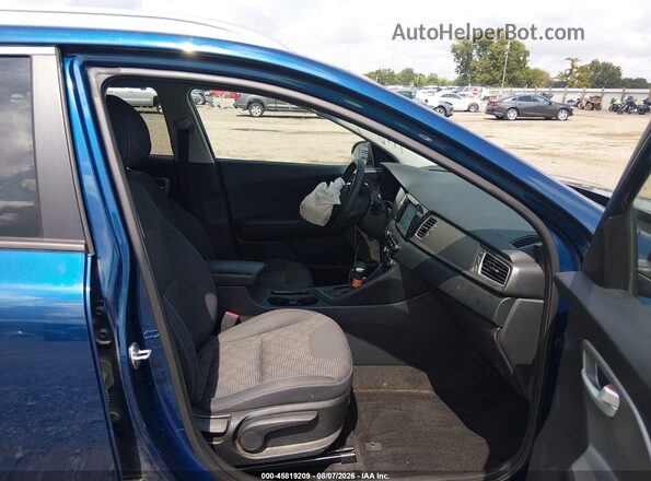 KNDCB3LCXK5341054 2019 KIA NIRO Синий Вид салона спереди
