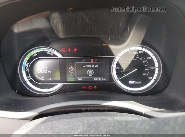 KNDCB3LCXK5341054 2019 KIA NIRO Синий Вид задних сидений