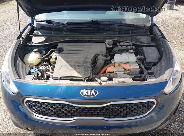 KNDCB3LCXK5341054 2019 KIA NIRO Синий Вид сзади