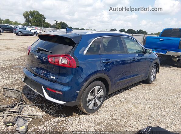 KNDCB3LCXK5341054 2019 KIA NIRO Синий Задняя правая четверть