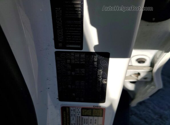 KNDCB3LCXM5470124 2021 KIA NIRO White Widok komory silnika