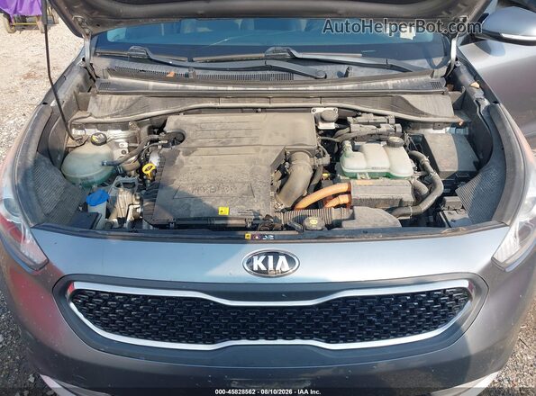 KNDCC3LC0H5077851 2017 KIA NIRO Серый Вид сзади