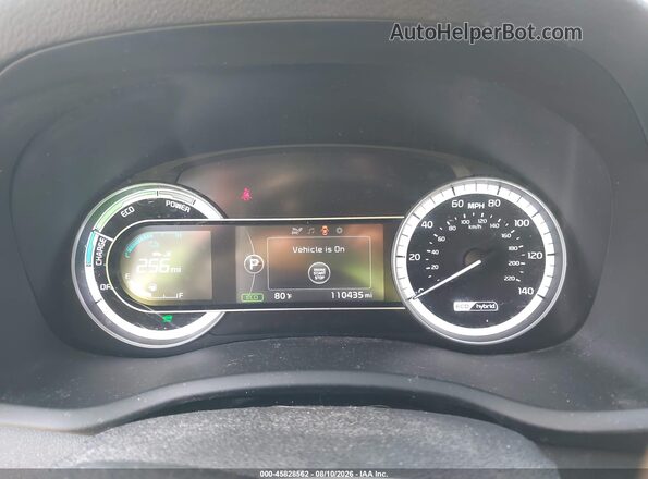 KNDCC3LC0H5077851 2017 KIA NIRO Серый Вид задних сидений
