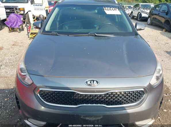 KNDCC3LC0H5077851 2017 KIA NIRO Серый Вид щитка приборов
