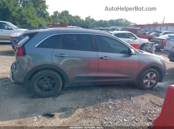 KNDCC3LC0H5077851 2017 KIA NIRO Серый Вид задней части салона