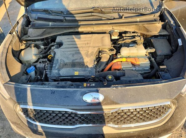 KNDCC3LC0K5221115 2019 KIA NIRO Gray Rear interior view