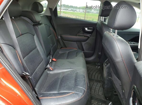 KNDCC3LC0L5421526 2020 KIA NIRO Orange Հետևի նստատեղերի տեսք