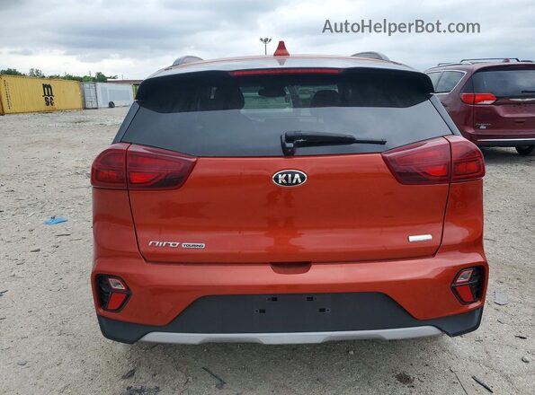 KNDCC3LC0L5421526 2020 KIA NIRO Orange Հետևի տեսք