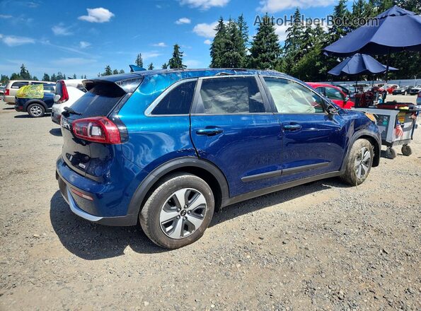 KNDCC3LC1J5127176 2018 KIA NIRO Blue Հետևի աջ