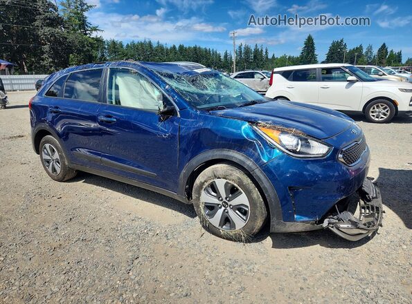 KNDCC3LC1J5127176 2018 KIA NIRO Blue Առջևի աջ
