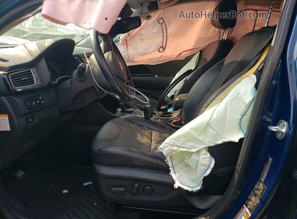 KNDCC3LC1J5127176 2018 KIA NIRO Blue Սալոնի դիմացի տեսք