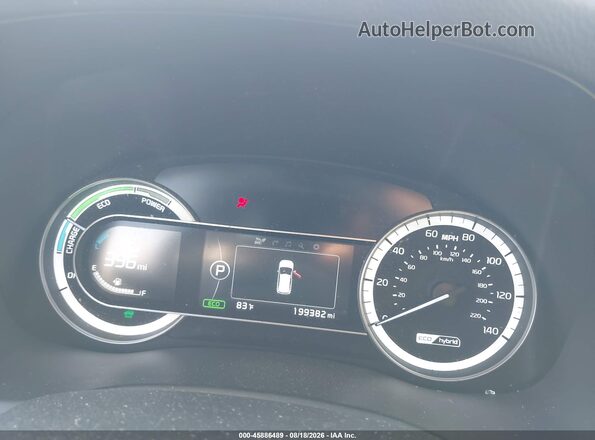 KNDCC3LC2J5138431 2018 KIA NIRO HYBRID Gray Вид задніх сидінь