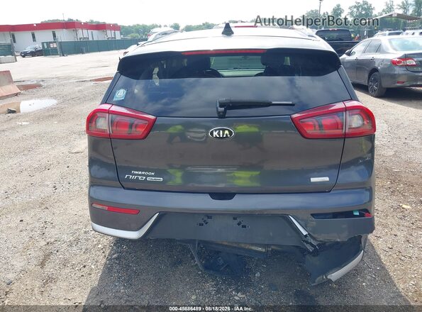 KNDCC3LC2J5138431 2018 KIA NIRO HYBRID Gray 