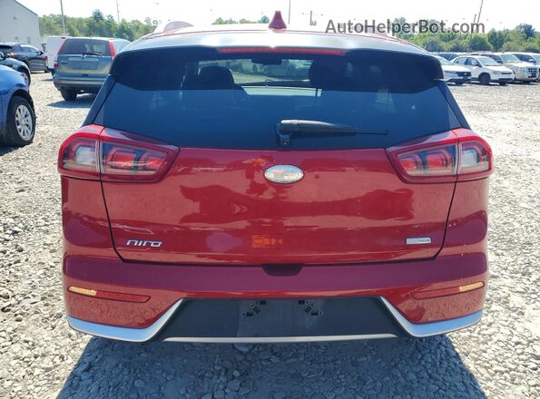 KNDCC3LC2K5220161 2019 KIA NIRO Red Widok z tyłu