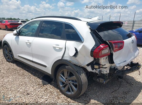 KNDCC3LC3H5080792 2017 KIA NIRO Белый Задняя левая четверть