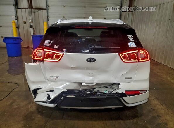 KNDCC3LC3H5095812 2017 KIA NIRO White Vista trasera