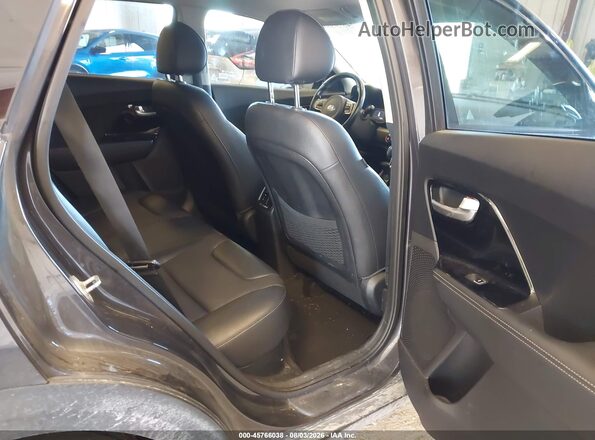 KNDCC3LC3J5147915 2018 KIA NIRO Gray VIN კოდის სტიკერის ხედი