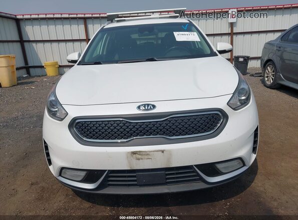 KNDCC3LC4H5061183 2017 KIA NIRO White Вид спереду