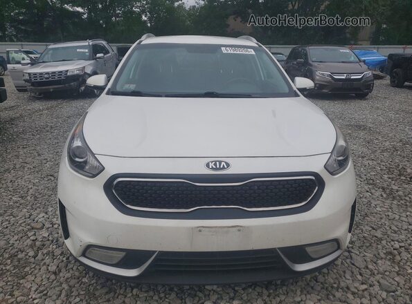 KNDCC3LC6H5048807 2017 KIA NIRO White წინა ხედი
