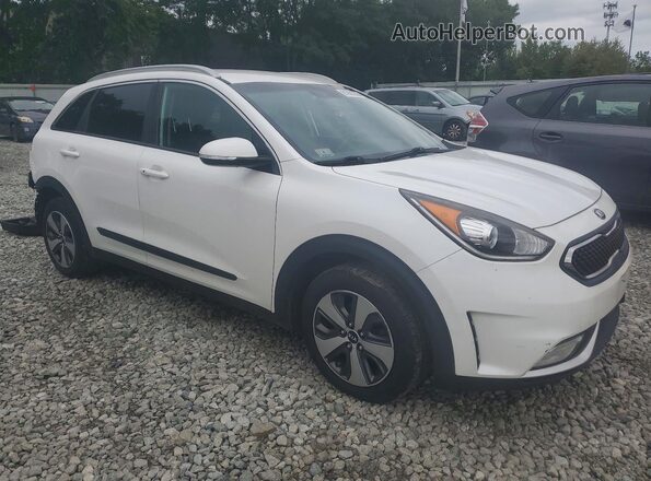KNDCC3LC6H5048807 2017 KIA NIRO White წინა მარჯვენა