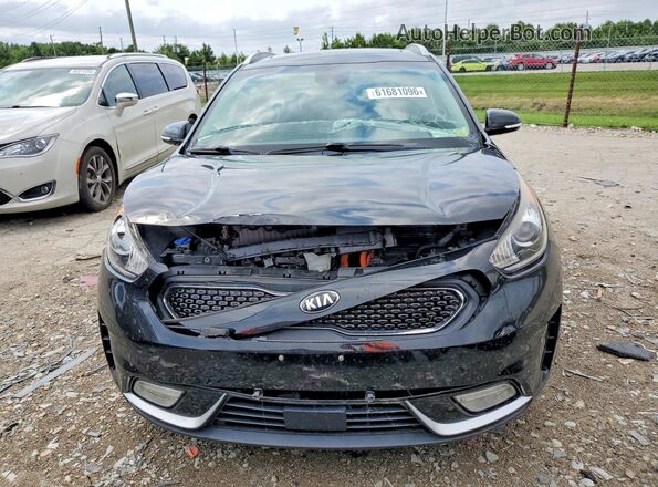 KNDCC3LC6H5081855 2017 KIA NIRO Black Вид спереду