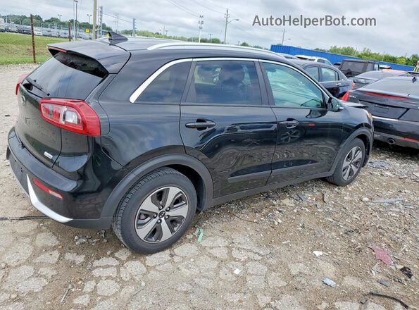 KNDCC3LC6H5081855 2017 KIA NIRO Black Задня права чверть