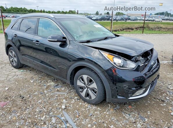 KNDCC3LC6H5081855 2017 KIA NIRO Black Передня права чверть