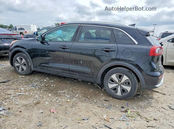 KNDCC3LC6H5081855 2017 KIA NIRO Black Задня ліва чверть