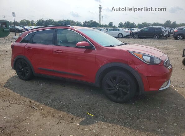 KNDCC3LC6K5237996 2019 KIA NIRO Красный Передняя правая четверть