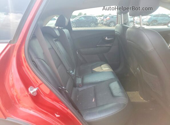 KNDCC3LC6K5237996 2019 KIA NIRO Красный Вид задней части салона