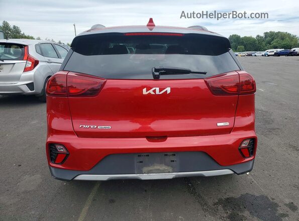 KNDCC3LC6N5495035 2022 KIA NIRO Красный Вид сзади