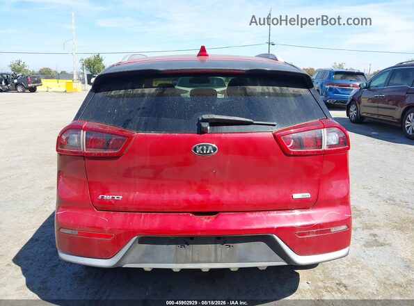 KNDCC3LC7H5079399 2017 KIA NIRO Red 
