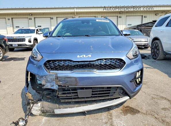 KNDCC3LC7N5546509 2022 KIA NIRO Blue Vista frontal