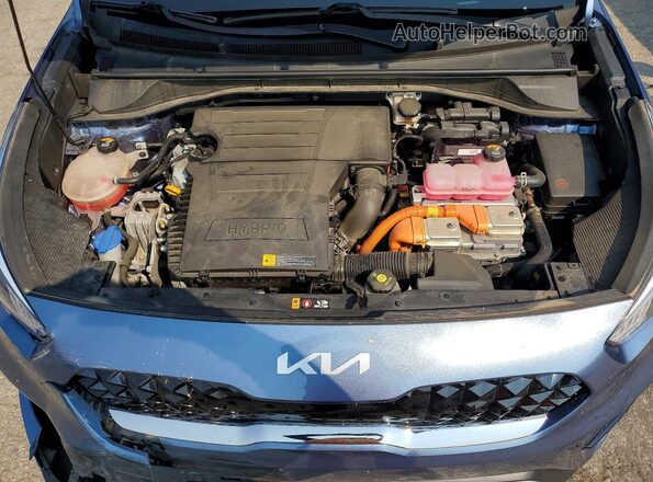 KNDCC3LC7N5546509 2022 KIA NIRO Blue Vista del compartimento del motor