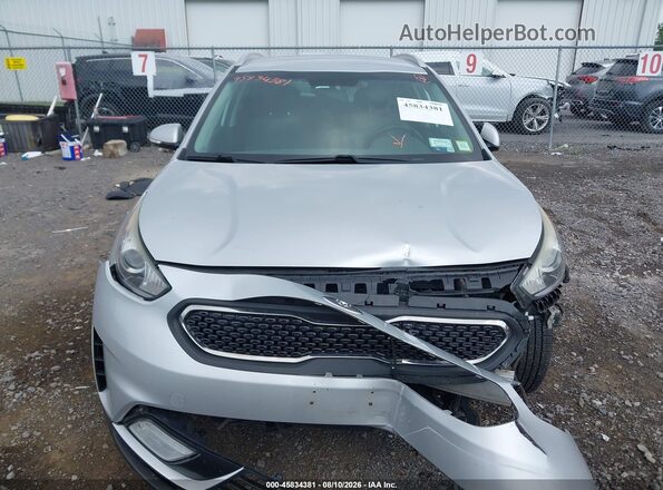 KNDCC3LC8H5064443 2017 KIA NIRO Серебряный Вид щитка приборов