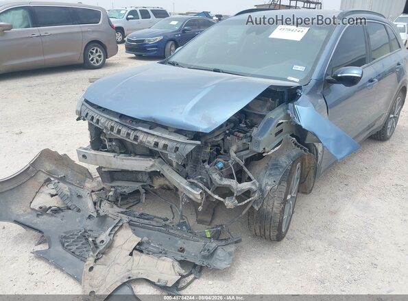 KNDCC3LC8N5515740 2022 KIA NIRO Light Blue Vista frontal