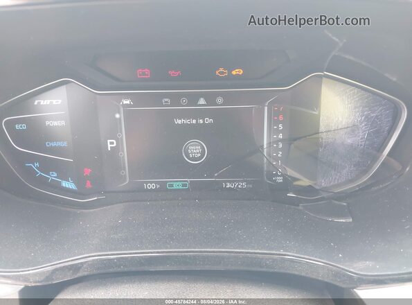 KNDCC3LC8N5515740 2022 KIA NIRO Light Blue Vista de los asientos traseros