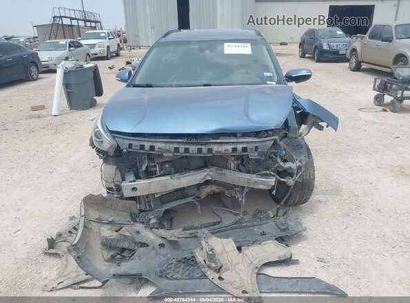 KNDCC3LC8N5515740 2022 KIA NIRO Light Blue Vista del cuadro de instrumentos