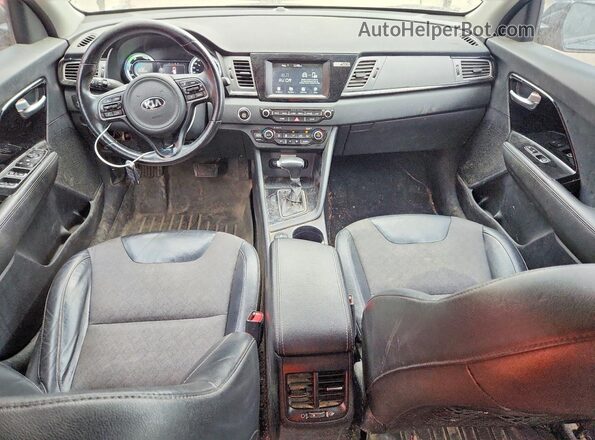 KNDCC3LCXJ5156949 2018 KIA NIRO Charcoal Вид панелі приладів