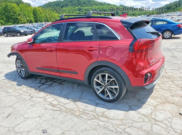 KNDCC3LCXN5532491 2022 KIA NIRO Red Задня ліва чверть