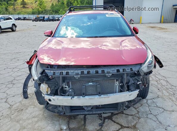 KNDCC3LCXN5532491 2022 KIA NIRO Red Вид спереду