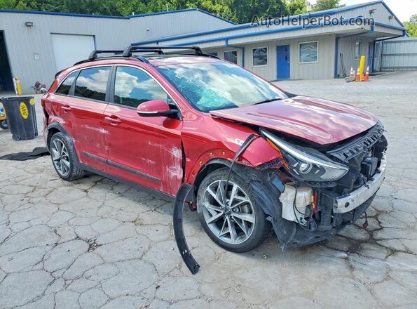 KNDCC3LCXN5532491 2022 KIA NIRO Red Передня права чверть