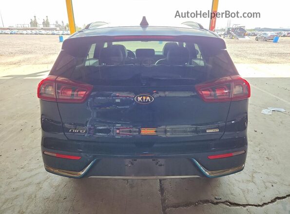KNDCC3LD1J5203326 2018 KIA NIRO Черный Вид сзади