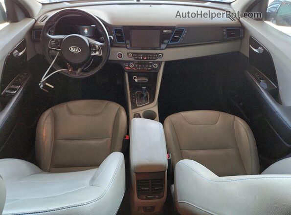 KNDCC3LD1J5203326 2018 KIA NIRO Черный Вид панели приборов