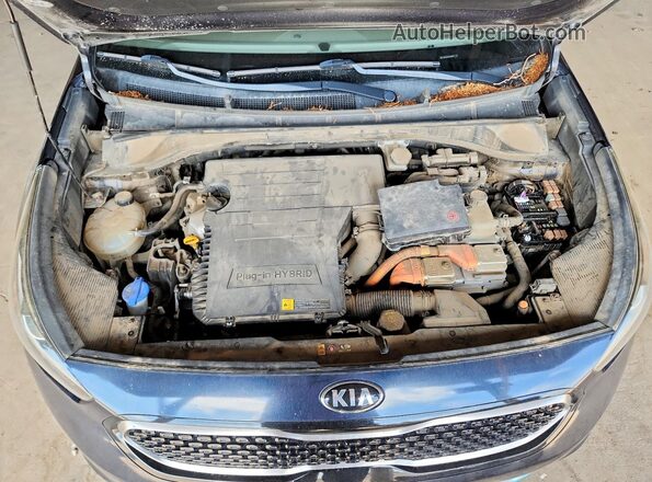 KNDCC3LD1J5203326 2018 KIA NIRO Черный Вид задней части салона